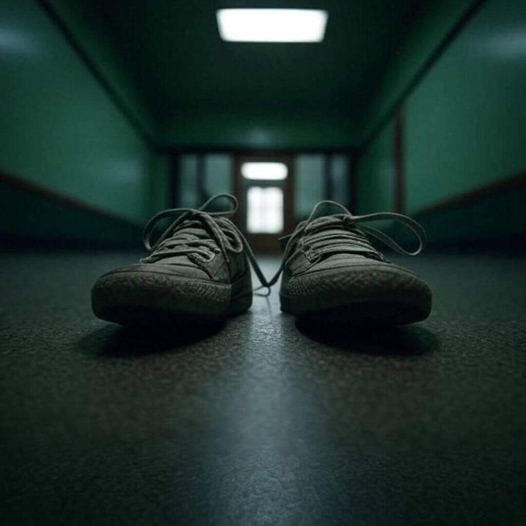 This sketchy hallway during my first DUI offense? Hard pass.