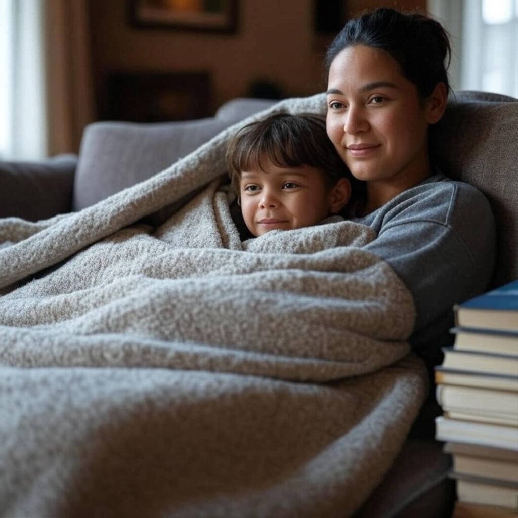 Me and my kid, finding calm after the family law storm.