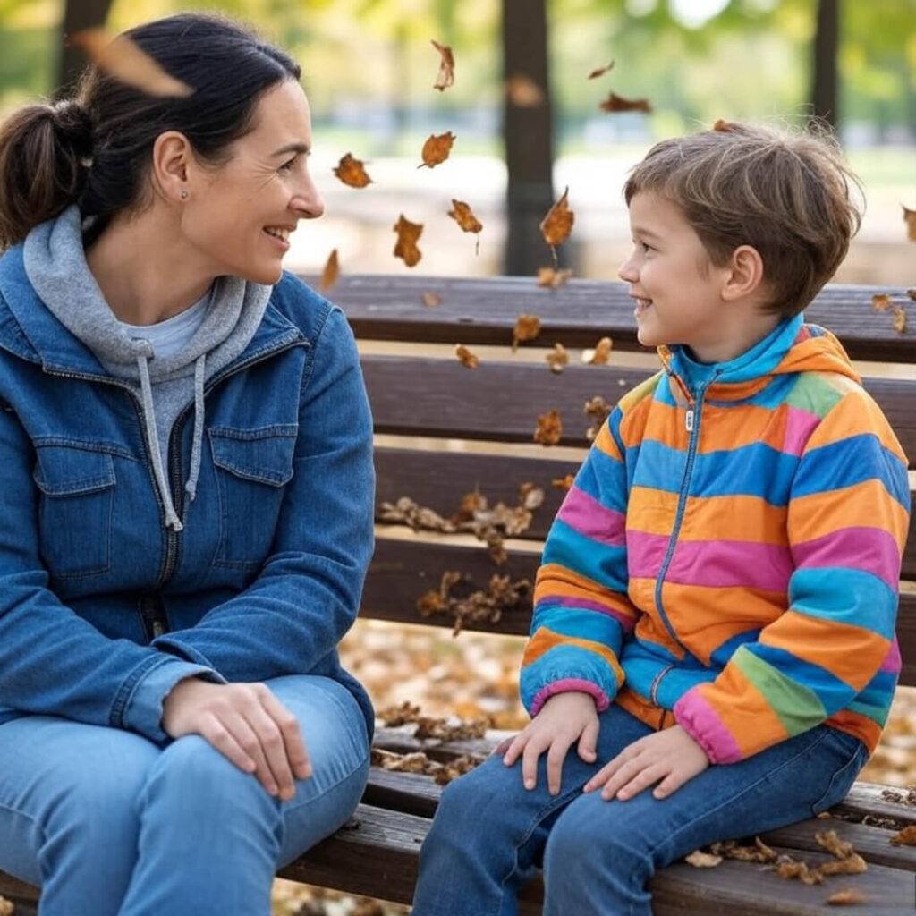 Talking to my kid during the custody fight hit different.