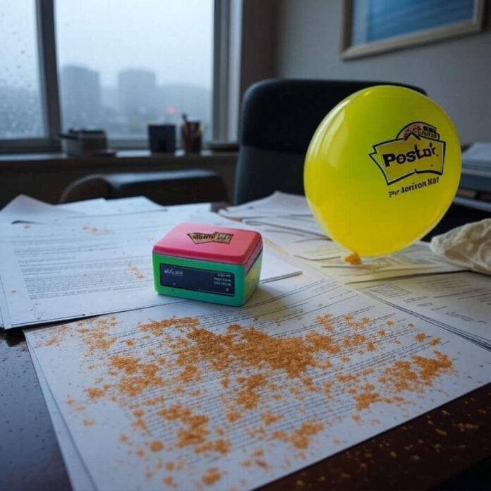 Coffee-Stained Contract Chaos with Balloon.