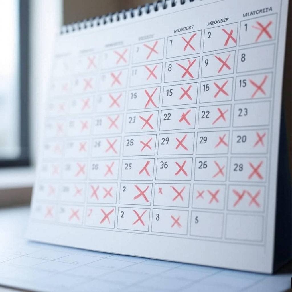 Crossing off days to file my claim—don’t wait like I did, fam.